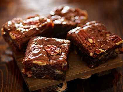 Brownies light aux noix de pécan