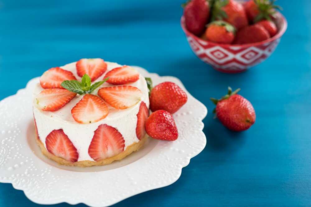 image Charlottine Fraise et Chamallows