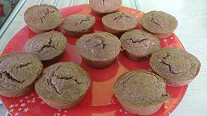 Choco-banane allégés façon muffins