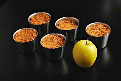 Crumble Pomme-Framboises