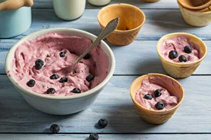 Glace aux Fruits Rouges Simplissime