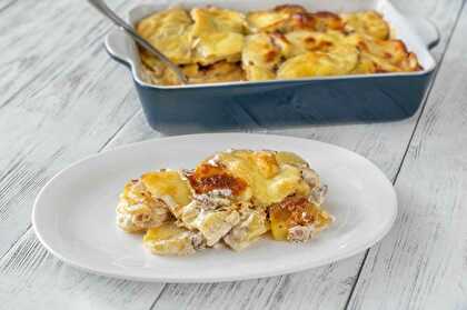 Tartiflette Keto aux Navets et Reblochon