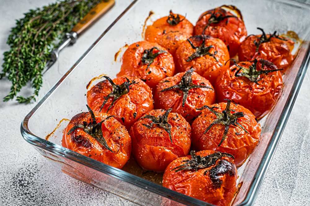 image Tomates Farcies au Blanc de Poulet : Légères et Savoureuses