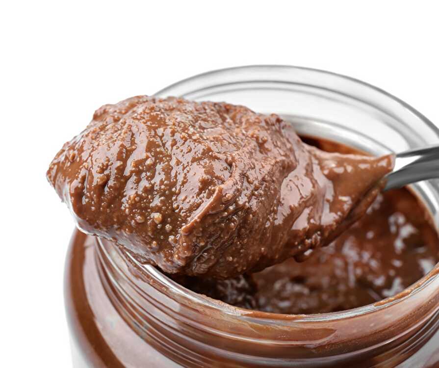 image Pâte à Tartiner IG bas,  Crunchy au Beurre de Cacahuète et Chocolat Noir