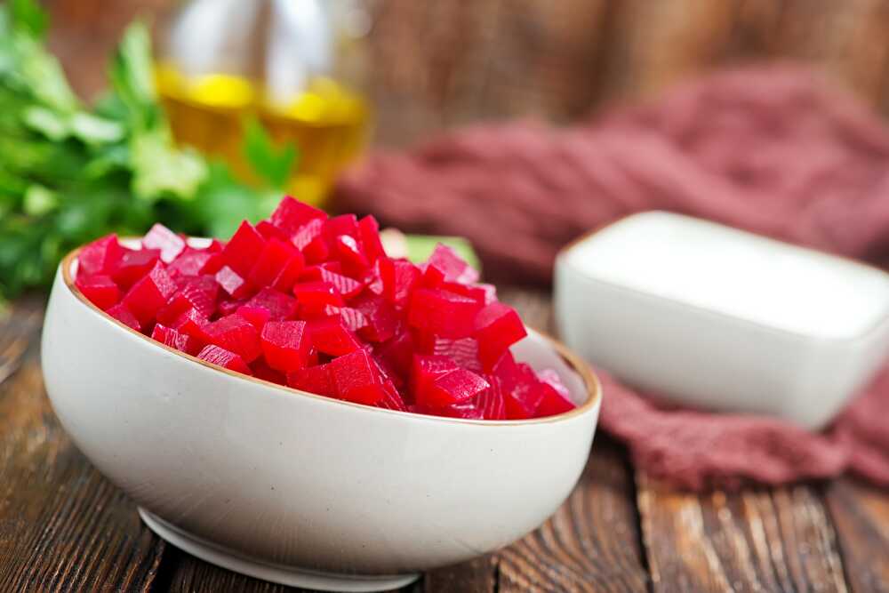 image Salade de Betteraves Rouges au Persil et à l'Ail