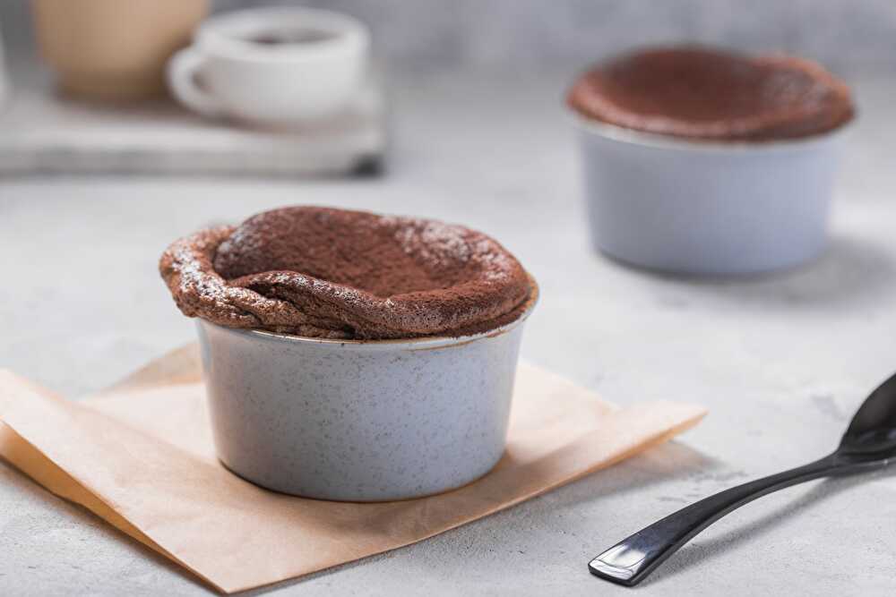 image Soufflés Chocolatés Légers