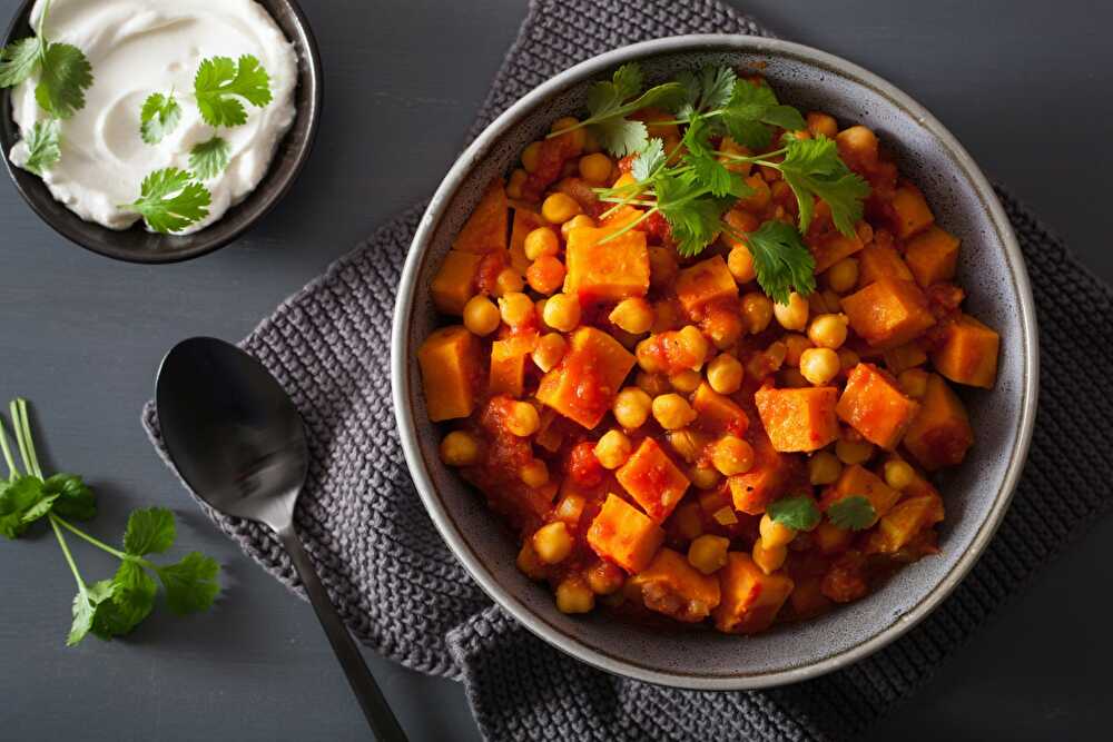 image Carottes et Pois Chiches aux épices façon Tajine