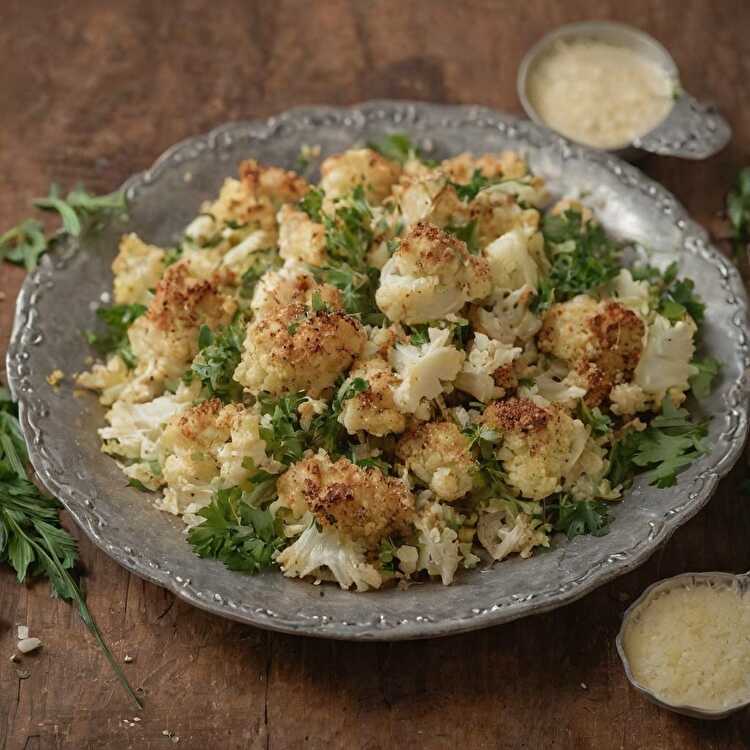 image Chou-fleur Rôti au Parmesan