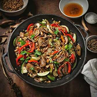 Sauté de Légumes Croquants au Sésame