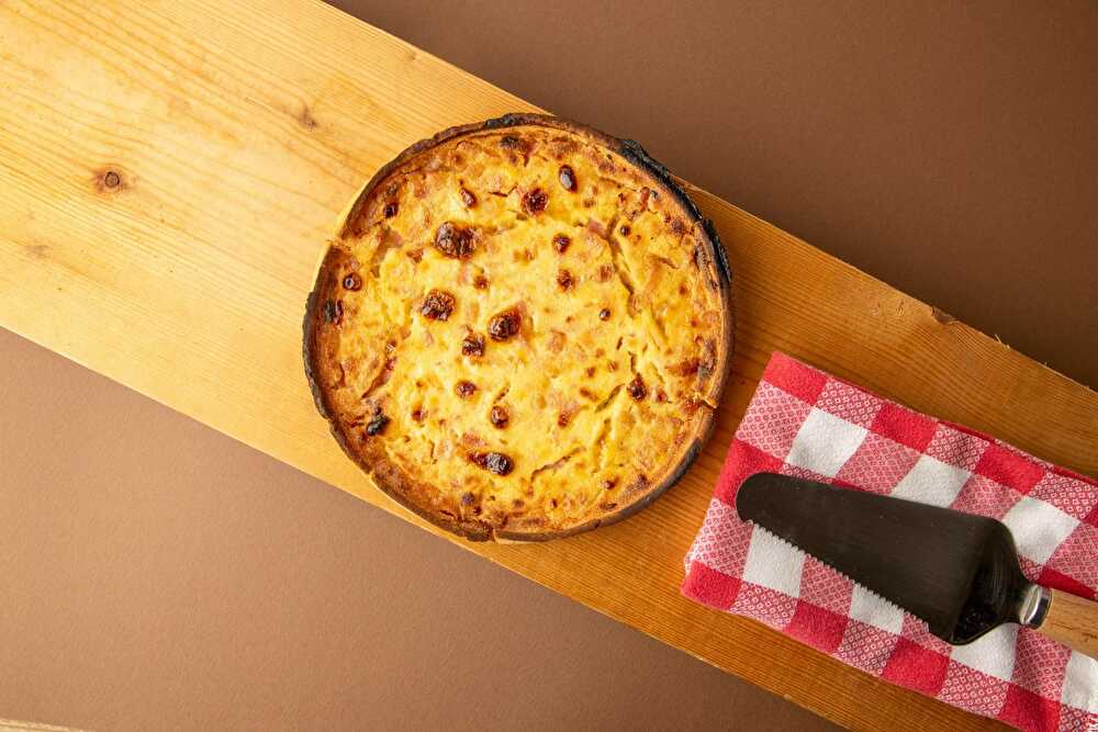 image Tarte Rustique aux Pommes de Terre, Feta et Dés de Jambon