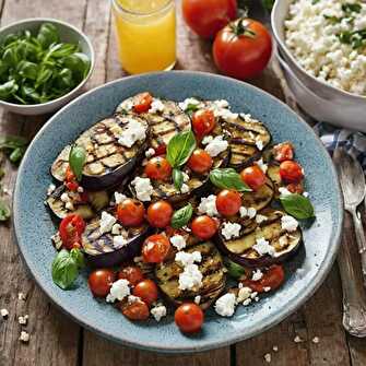 Aubergines Grillées à la Méditerranéenne