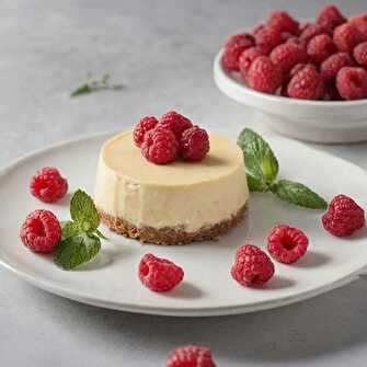 Cheesecake Keto aux Framboises, Sans Cuisson