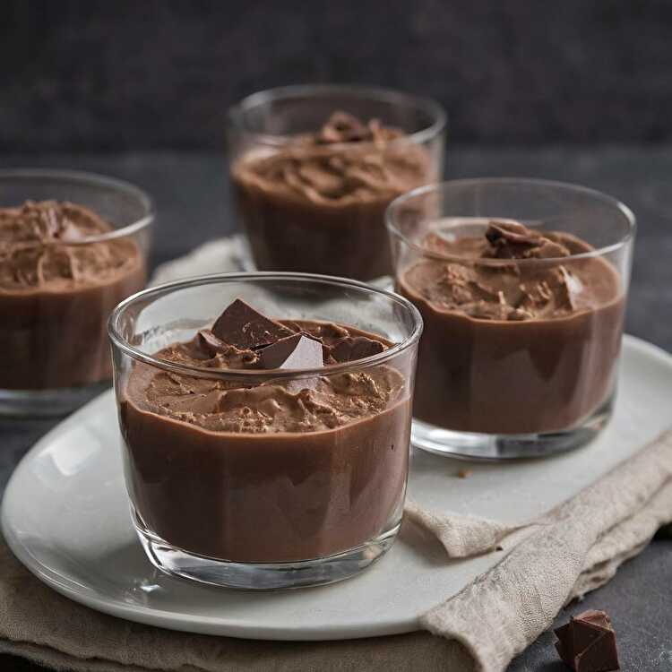 image Mousse au Chocolat et Tofu Onctueuse