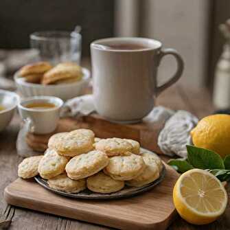Petits biscuits moelleux au citron