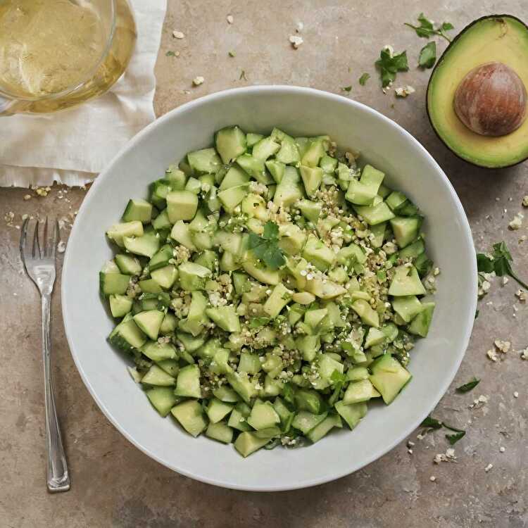 image Salade Fraîcheur au Quinoa, Avocat et Concombre